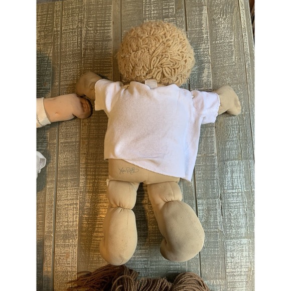 Vintage Cabbage Patch Dolls Lot of 4 1980s With Clothes - Picture 8 of 9